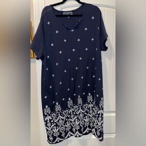 Karen Scott Sport Navy Dress